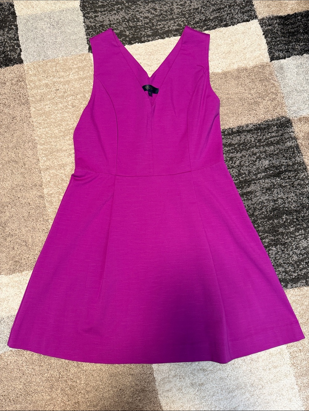 RACHEL Rachel Roy Anise fit and flare dress, plum passion purple, size L EUC!